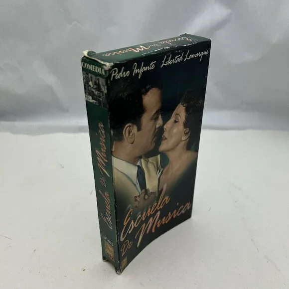 Escuela Musica VHS Tape - Pedro Infante, Libertad Lamarque, "Piporro", VHS